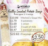 Mitchell's - Fully loaded Potato Soup