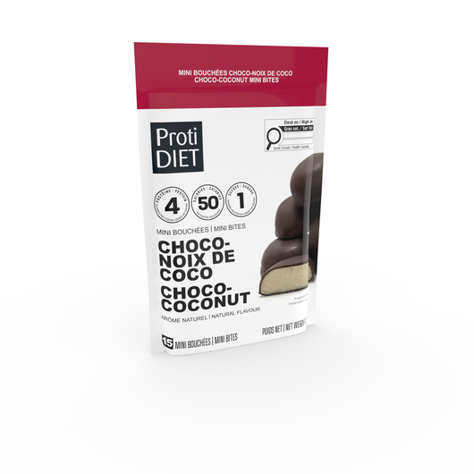 ProtiDiet - Chocolate Coconut Mini Bites *Damaged* Limit of 1. These are FREE