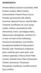 HealthWise - Chocolate Peanut Butter Shake/Pudding