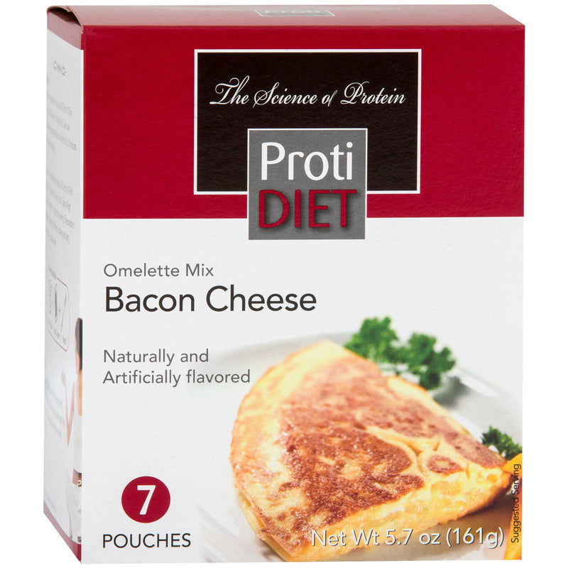 ProtiDiet Omelette (Bacon and Cheese) Ideal Wellness Clinic