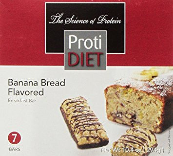 ProtiDiet - Banana Bread Breakfast Bar