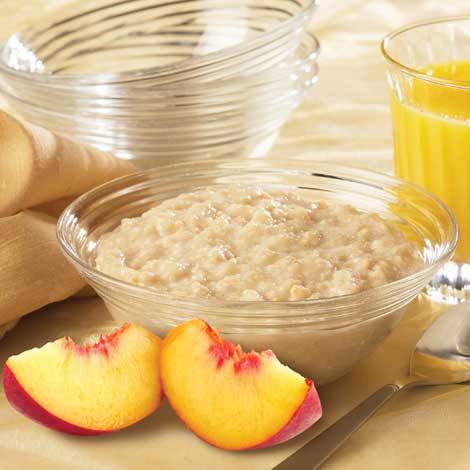 HealthWise - Peaches and Cream Oatmeal